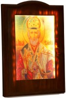 Светеща Икона на свети Николай Чудотворец - 02